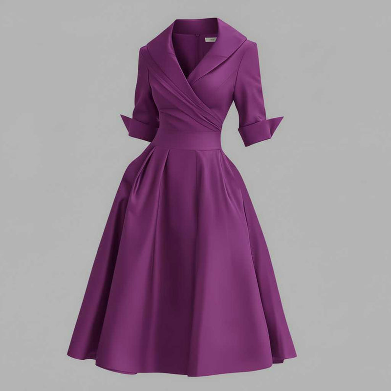 Elegant Midi Dress | Women's Formal Wear