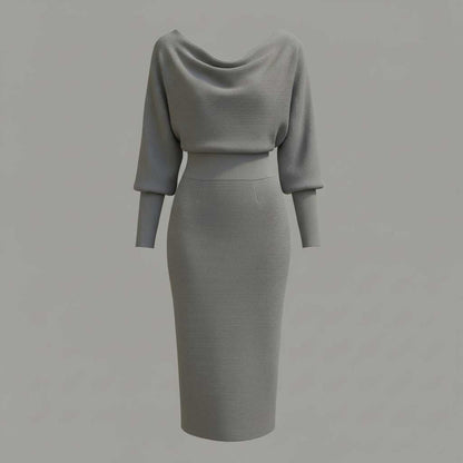 Elegant Midi Dress | Women's Casual Dress