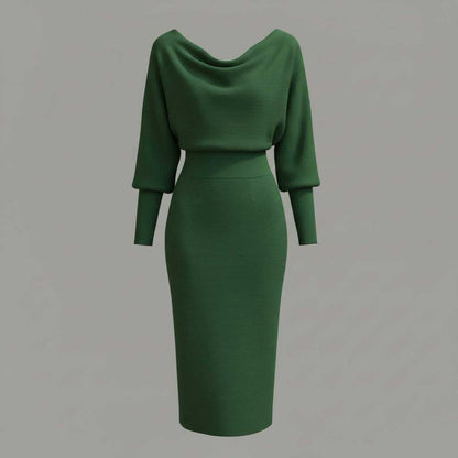 Elegant Midi Dress | Women's Casual Dress