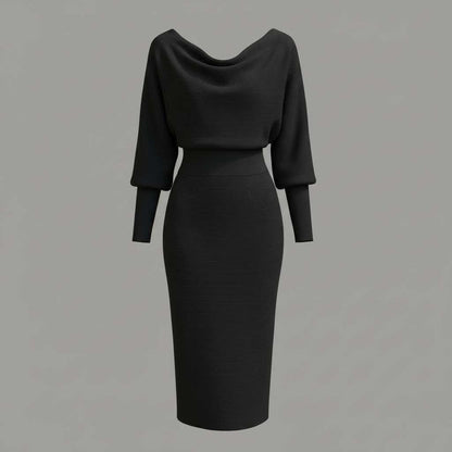 Elegant Midi Dress | Women's Casual Dress