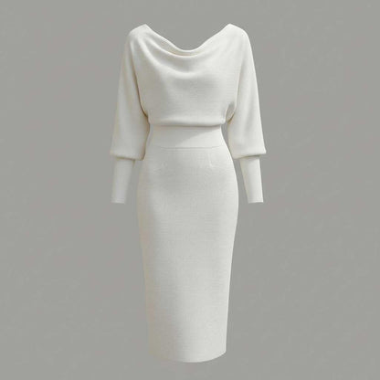 Elegant Midi Dress | Women's Casual Dress