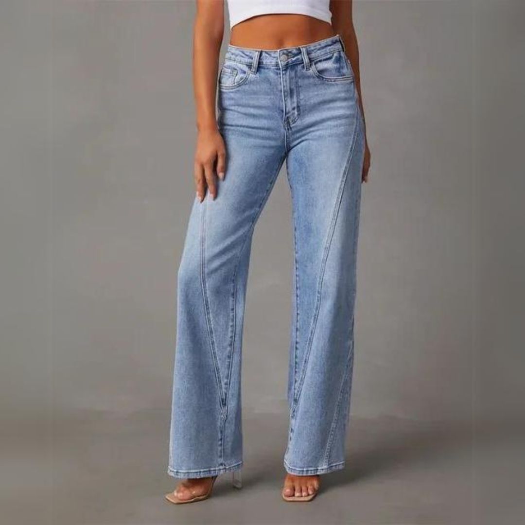 Fayline | Women's Premium Flared Denim Jeans 2