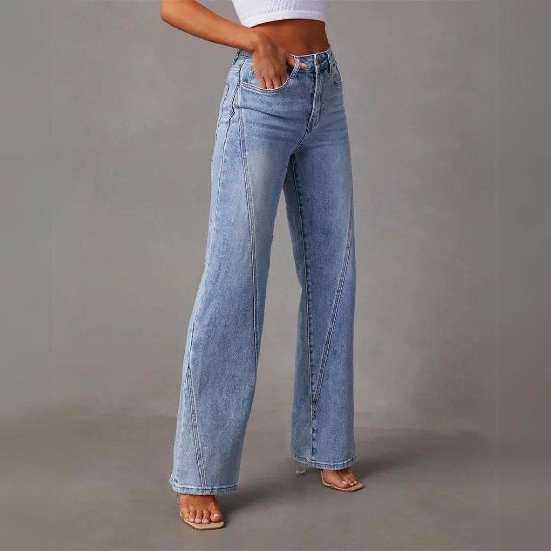 Fayline | Women's Premium Flared Denim Jeans 4