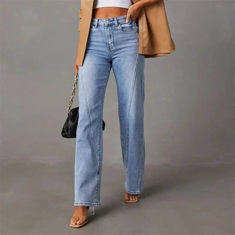 Fayline | Women's Premium Flared Denim Jeans 5