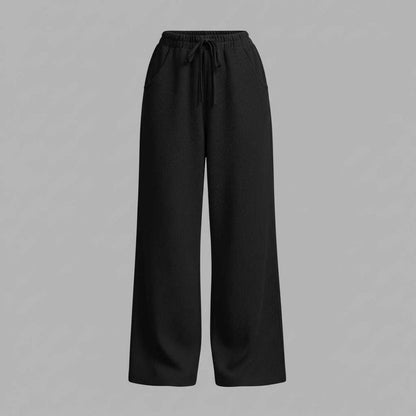 High-Waisted Corduroy Palazzo Pants | Women's Wide Leg Trousers