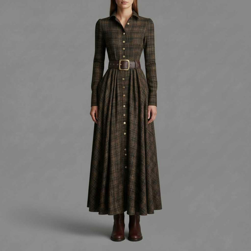 Jannali | Women's Long Sleeve Maxi Dress