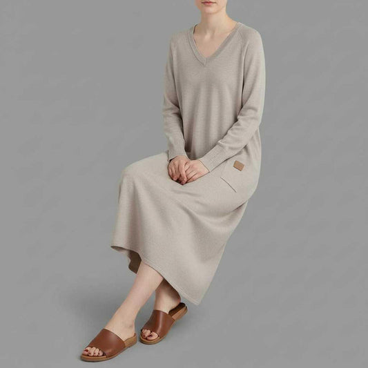 Kymari | Women's Casual V-Neck Dress