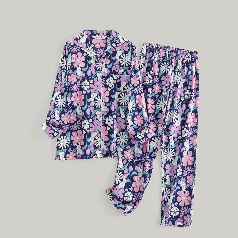 Plaid Cotton Flannel Pajama Set | Women's Sleepwear