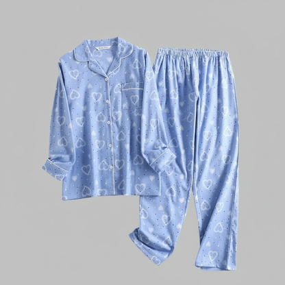 Plaid Cotton Flannel Pajama Set | Women's Sleepwear