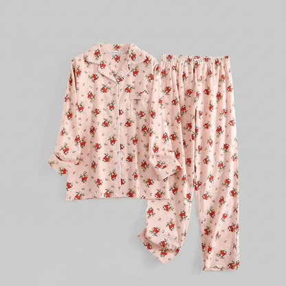 Plaid Cotton Flannel Pajama Set | Women's Sleepwear