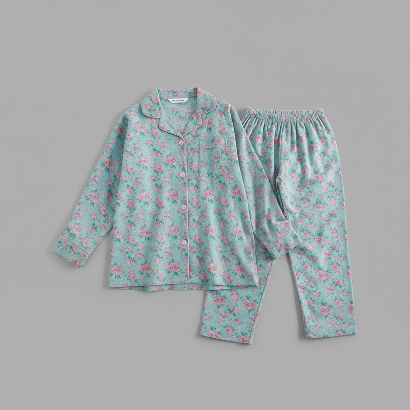 Plaid Cotton Flannel Pajama Set | Women's Sleepwear