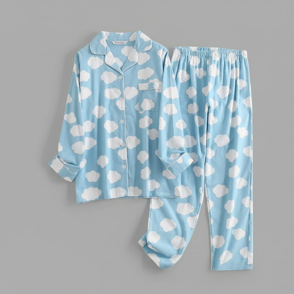 Plaid Cotton Flannel Pajama Set | Women's Sleepwear