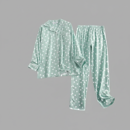 Plaid Cotton Flannel Pajama Set | Women's Sleepwear